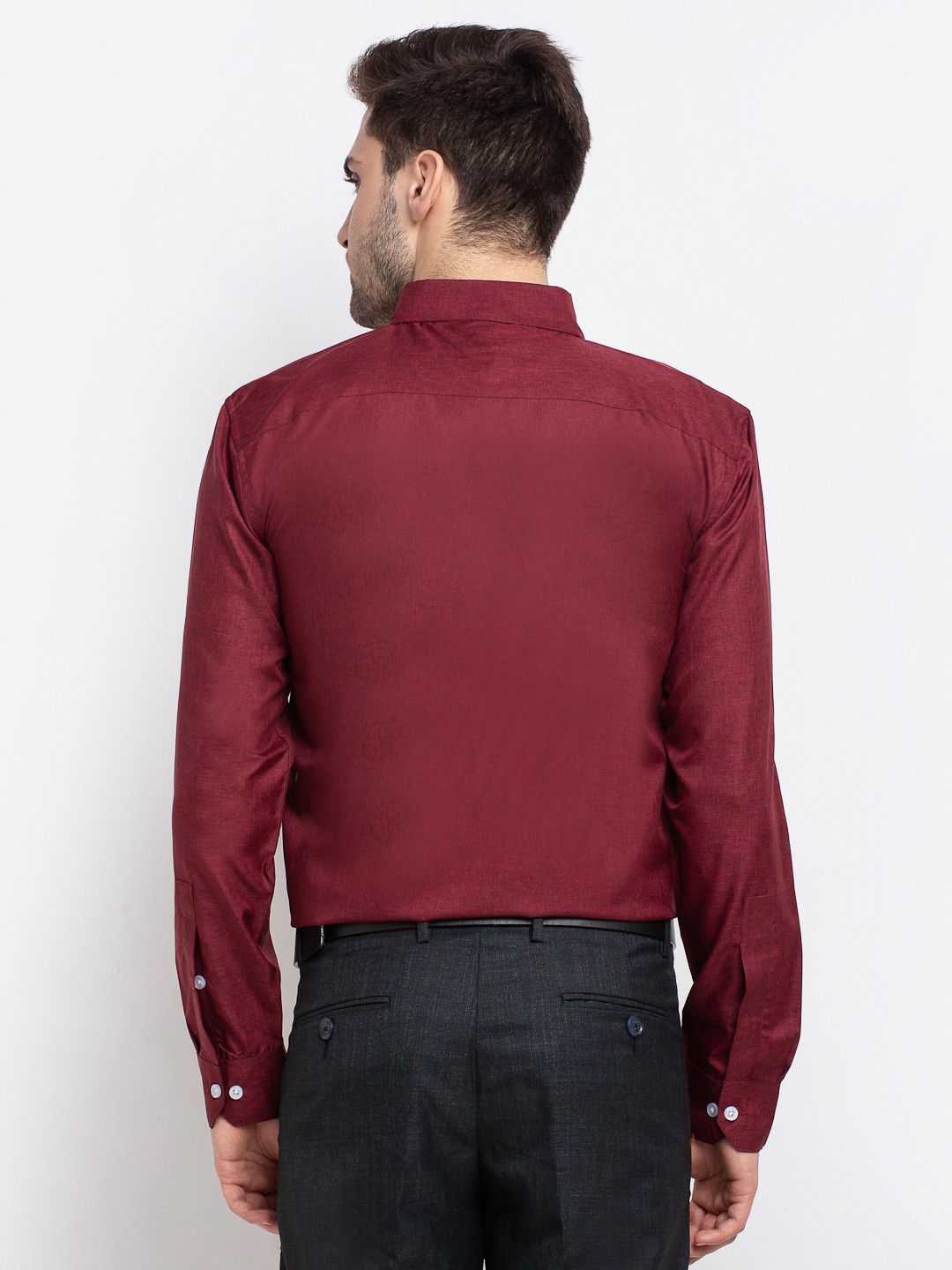 Men's Button Down Collar Cotton Formal Shirt