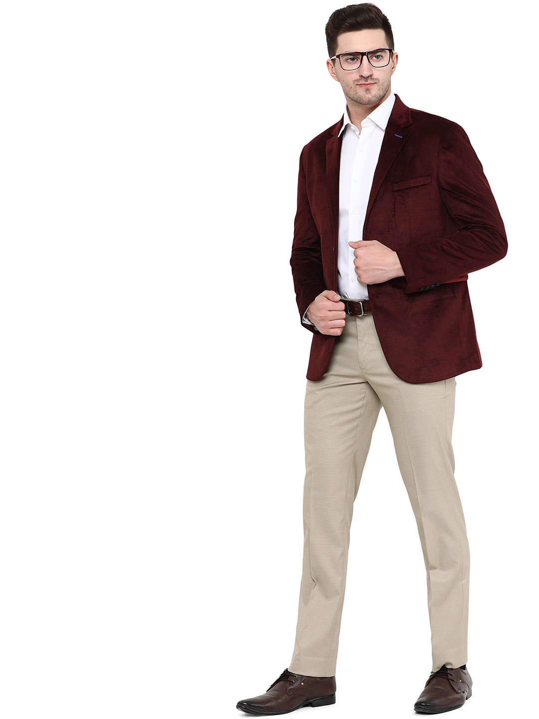 Maroon Blazer | JB Studio