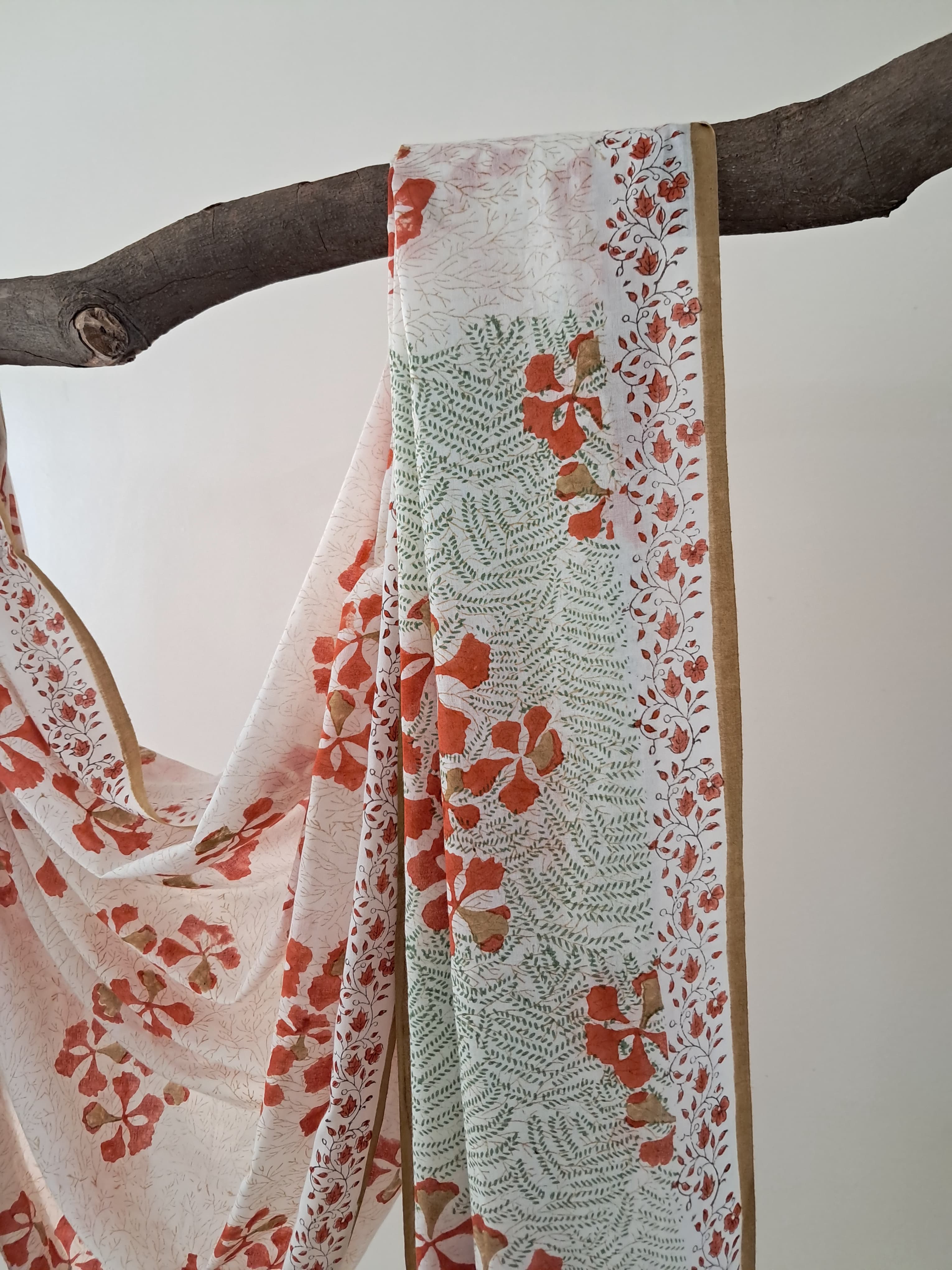 Mull Cotton Saree