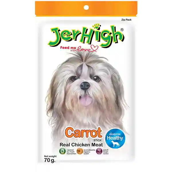 JerHigh Carrot Stix Dog Treats - 70 g