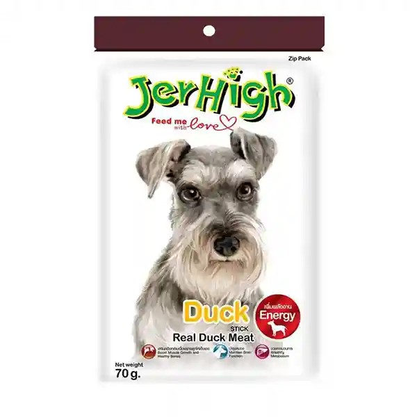 JerHigh Duck Dog Treats - 70 g