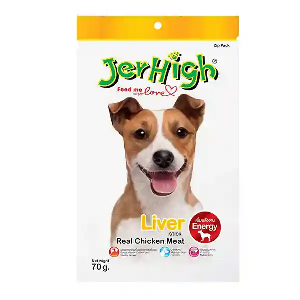 JerHigh Liver Stick Dog Treats - 70 g
