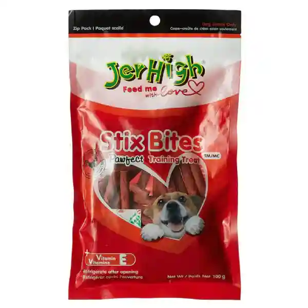 JerHigh Stix Bites Dog Treats - 100 g
