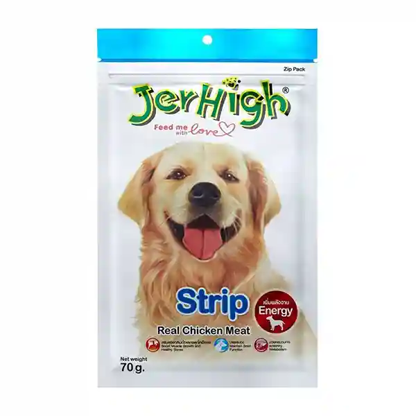 JerHigh Strip Dog Treats - 70 g