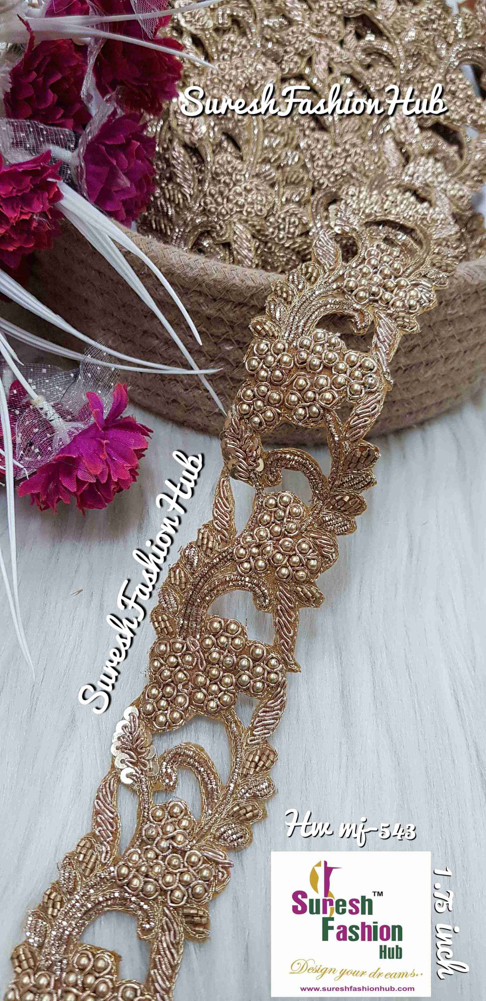 Floral Fantasy Cutwork Lace