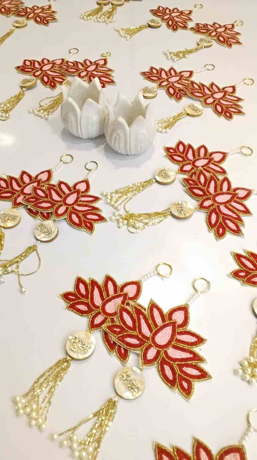 Mother of Pearls Lotus Hanging