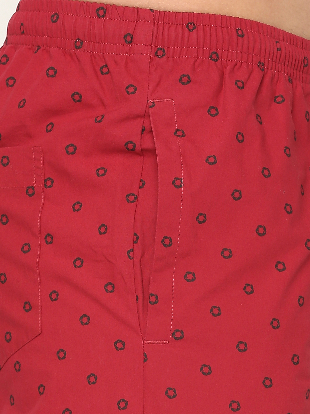 spykar | Underjeans by Spykar Premium Cotton Printed Men Maroon Pyjama 4