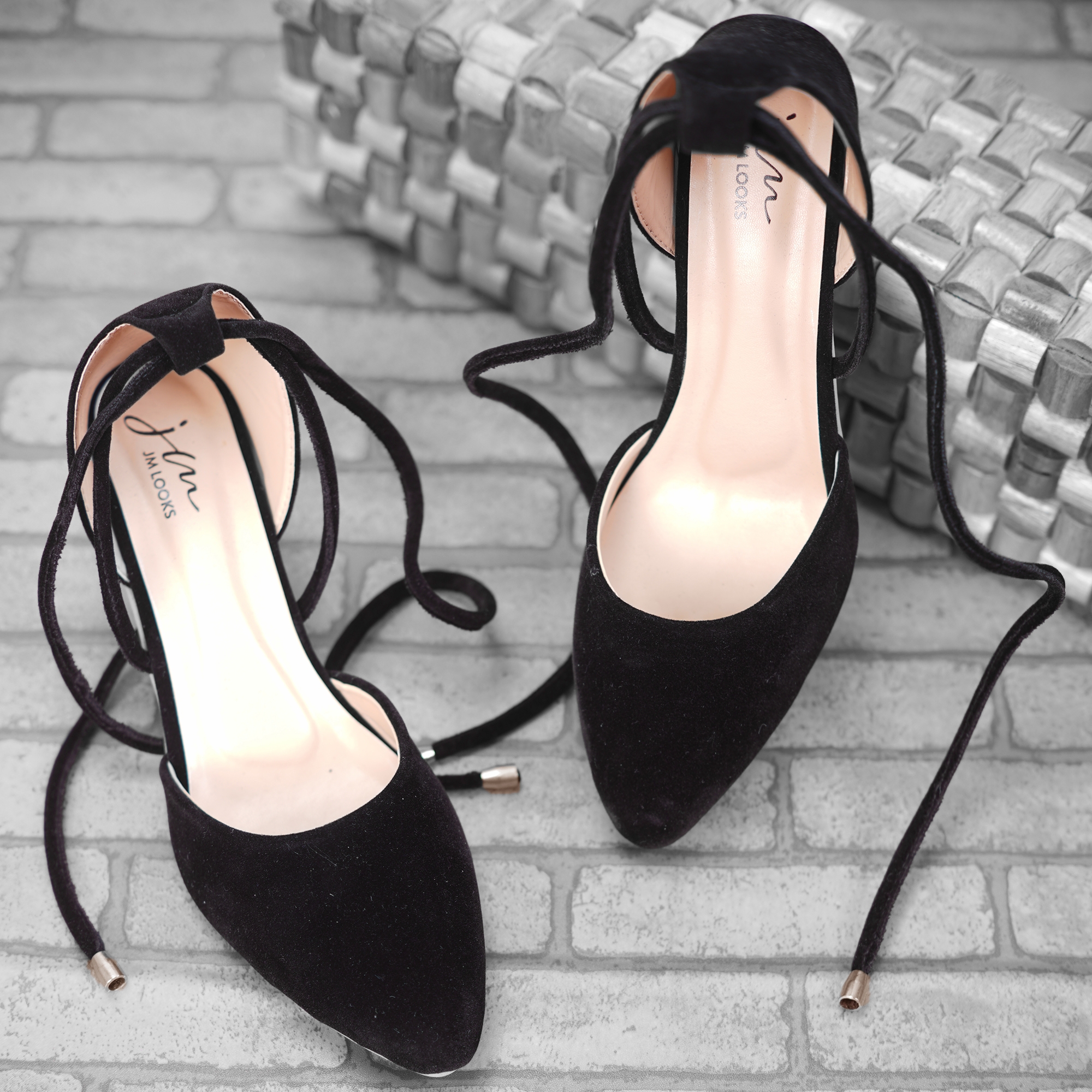 Black Glitter Thick Heel Shoes Woman Block Heel Shoes for Women 2023 Mules  Sandals Women 10 cm High Heels Big Size 34-45 - AliExpress