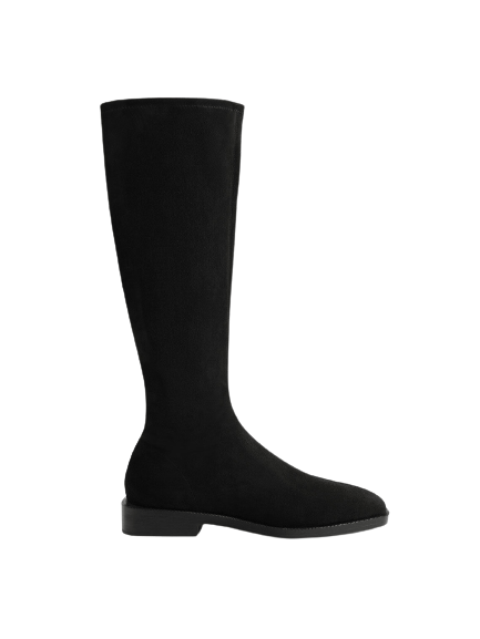 JM LOOKS | JM LOOKS Women's Long Boots, Synthetic Long Boots,Classic Design Western Wears Black Shoes 4