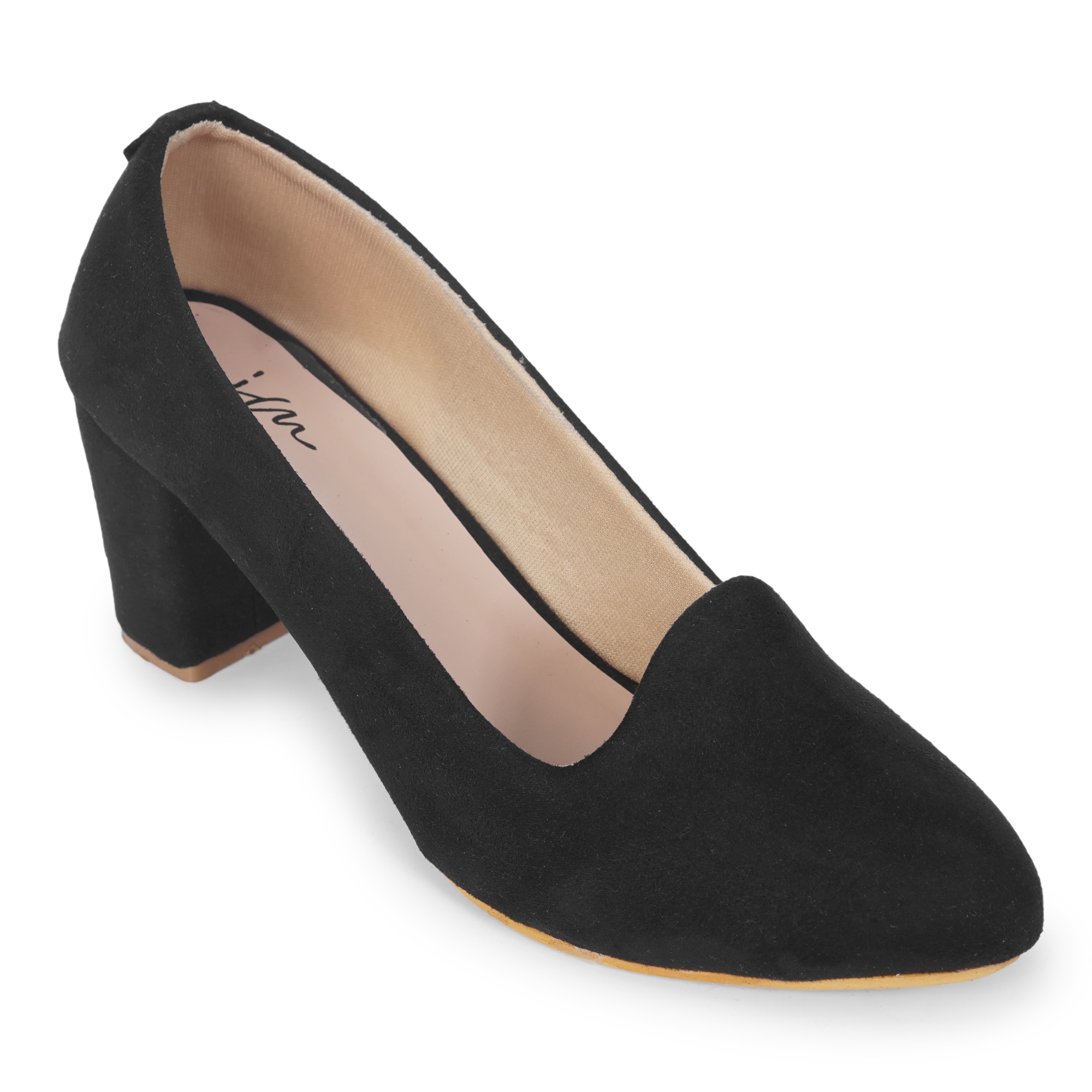 Buy Black Belly Shoes - Heels for Women 7925063 | Myntra