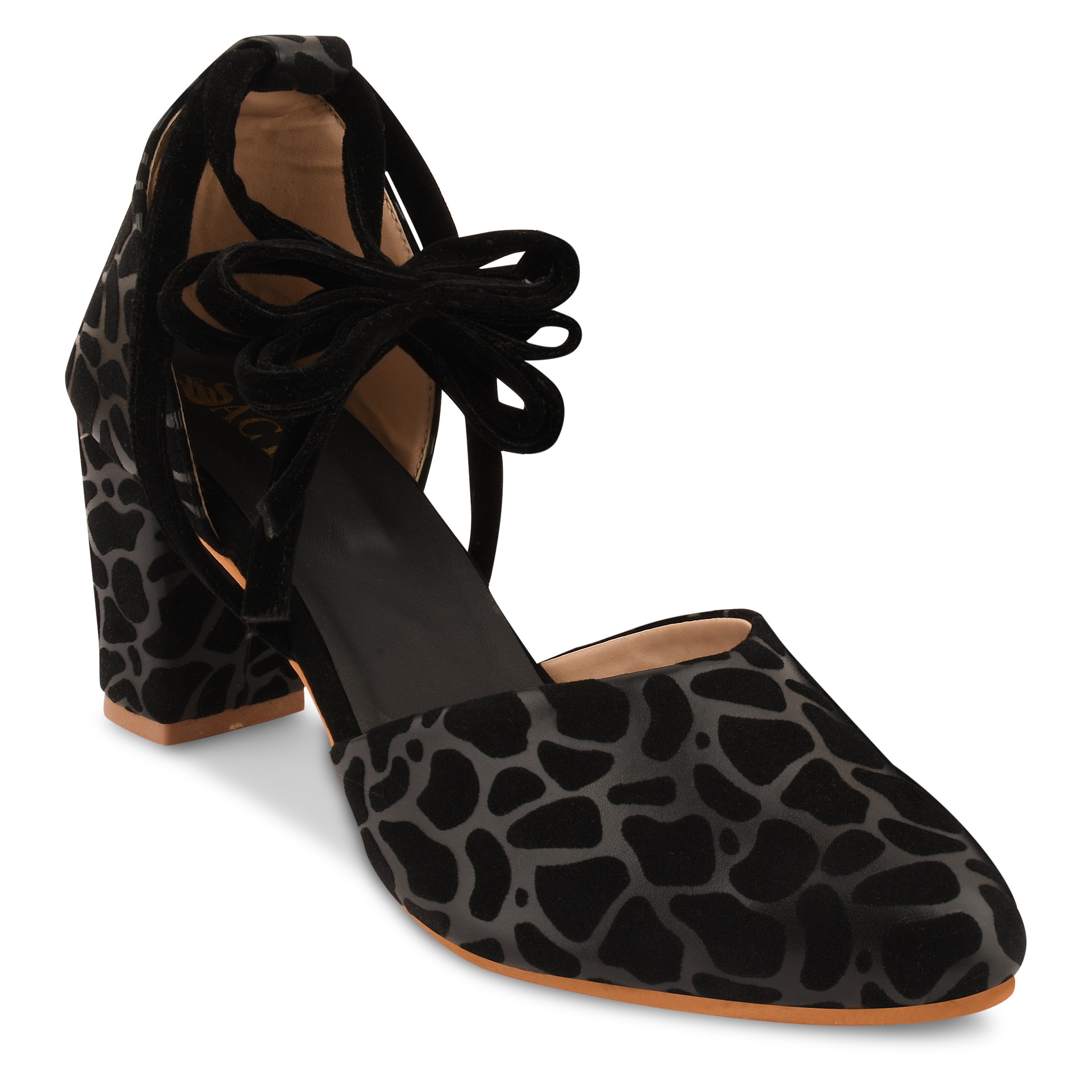Block heel bellies shop