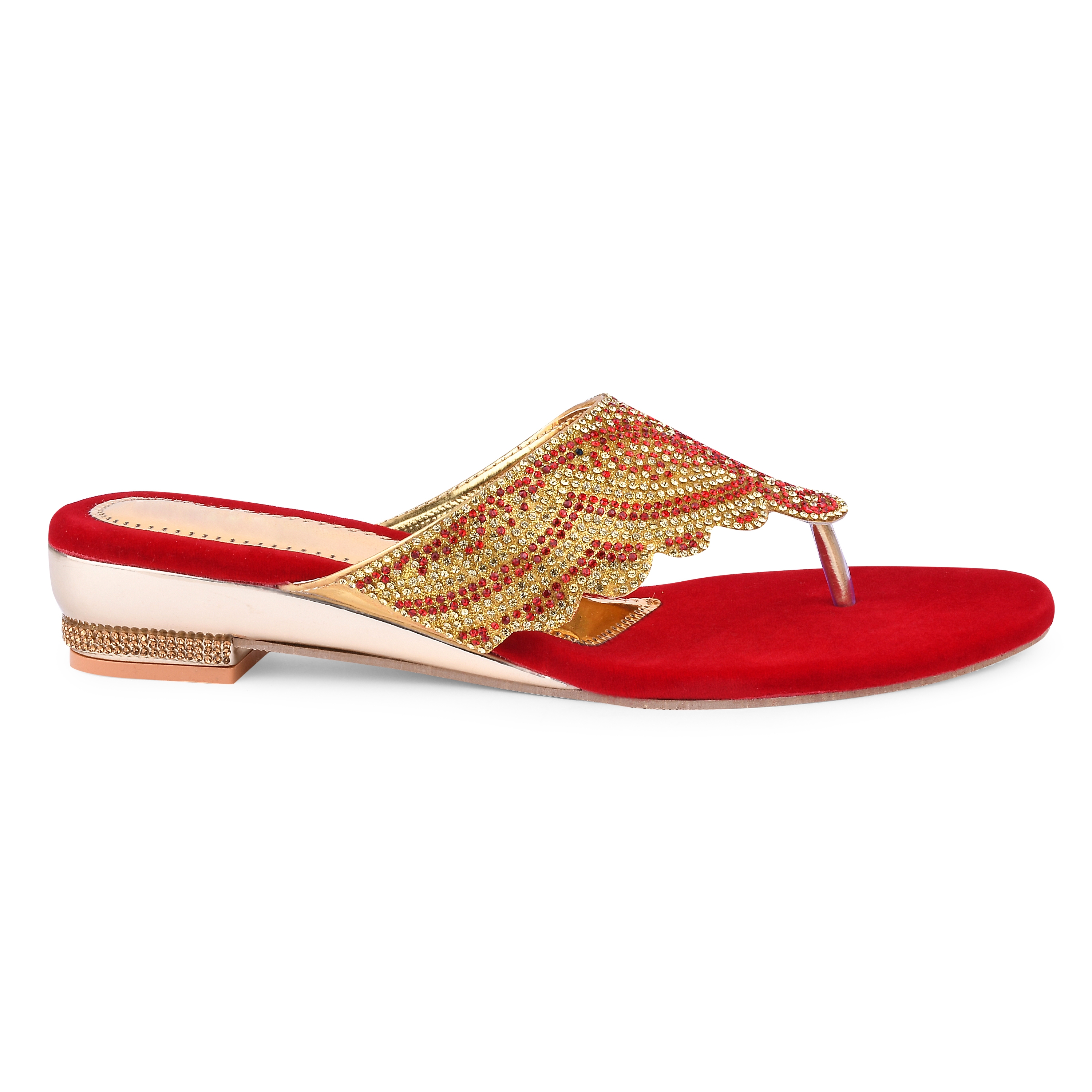 Polka Ladies Party Wear Sandal, Size: 36-42 at Rs 200/pair in New Delhi |  ID: 21593030273