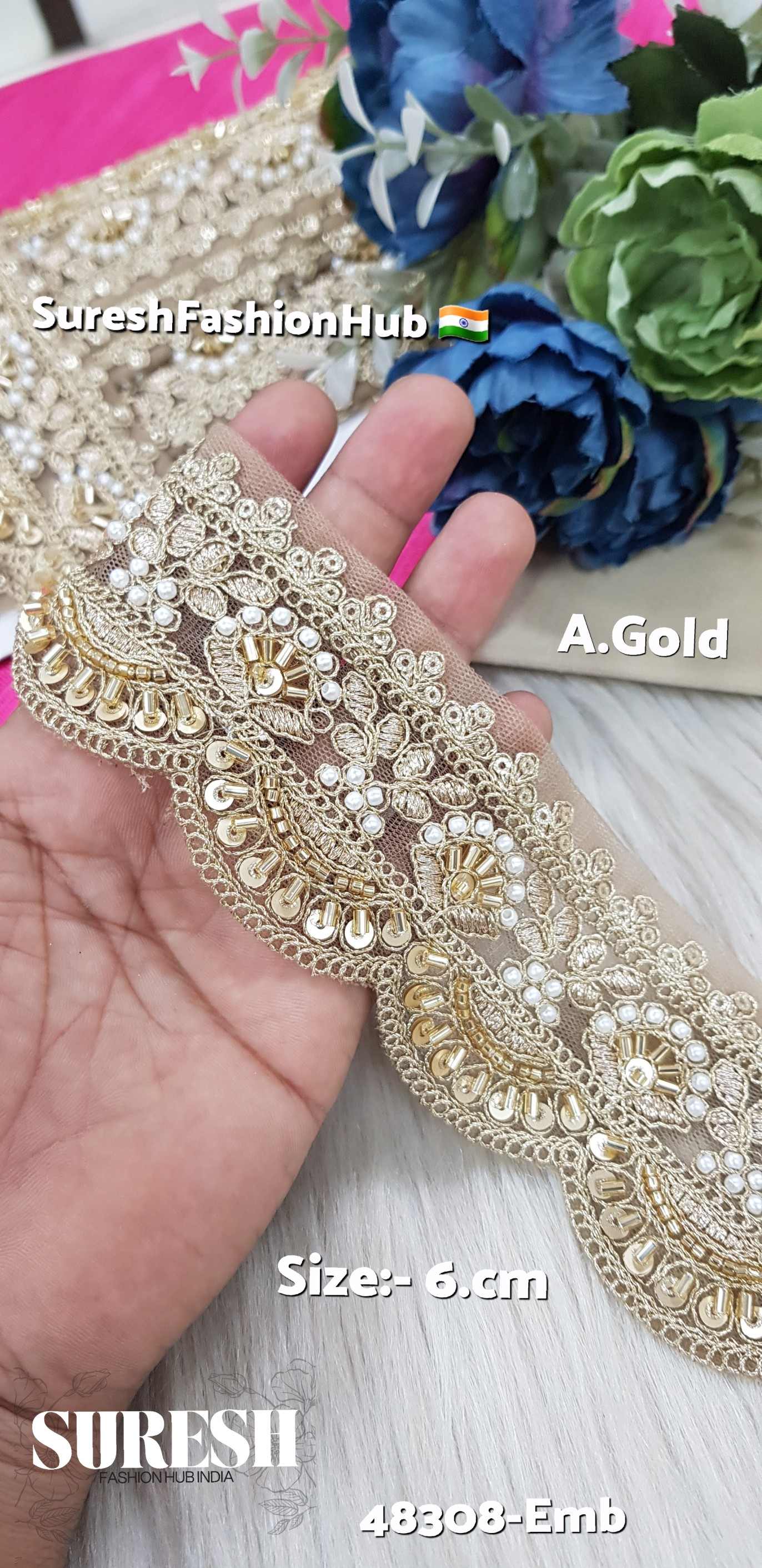 Scalloped Embroidery Lace
