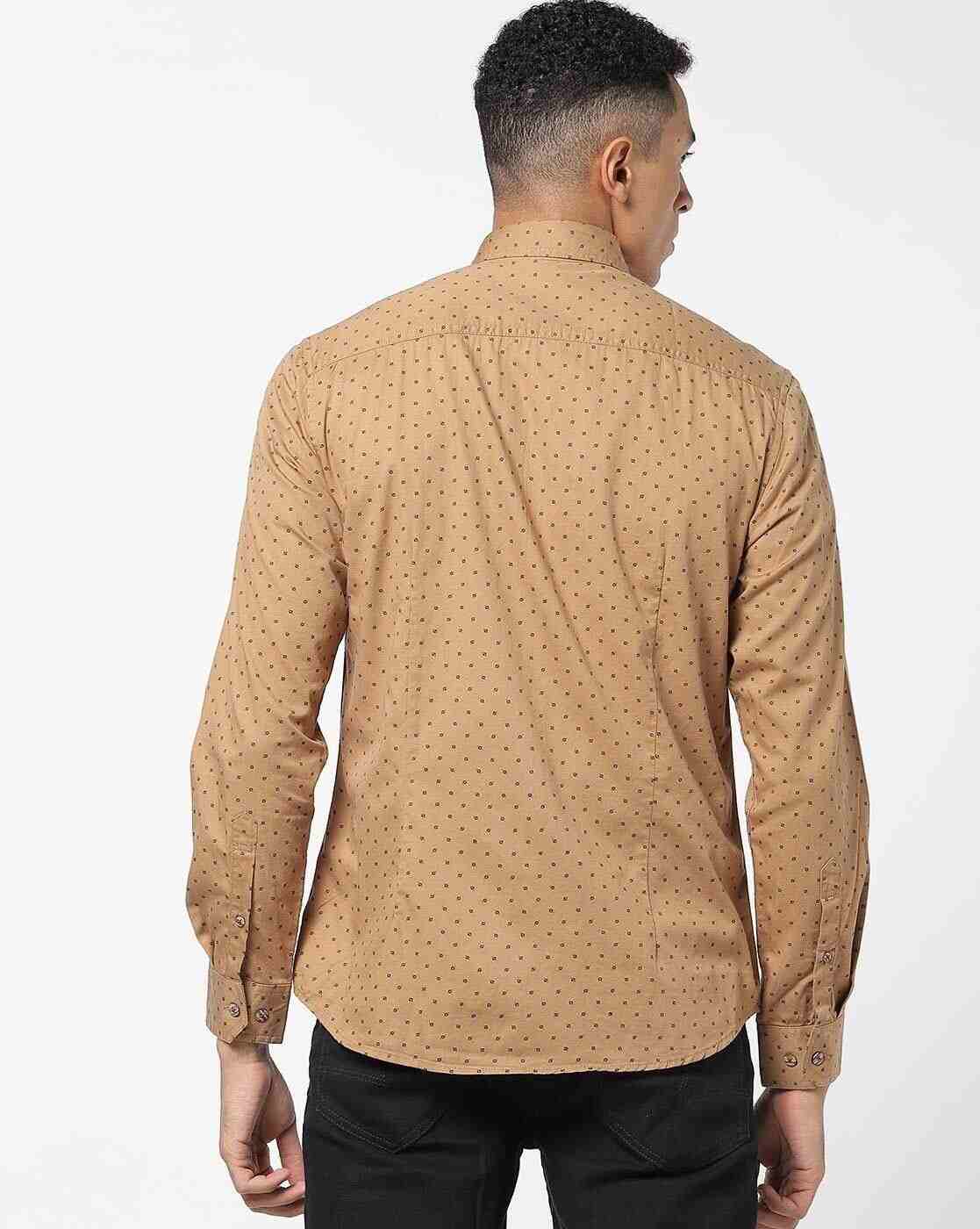 JOHN PLAYERS JEANS | Micro Print Extra Slim Fit Shirt|2