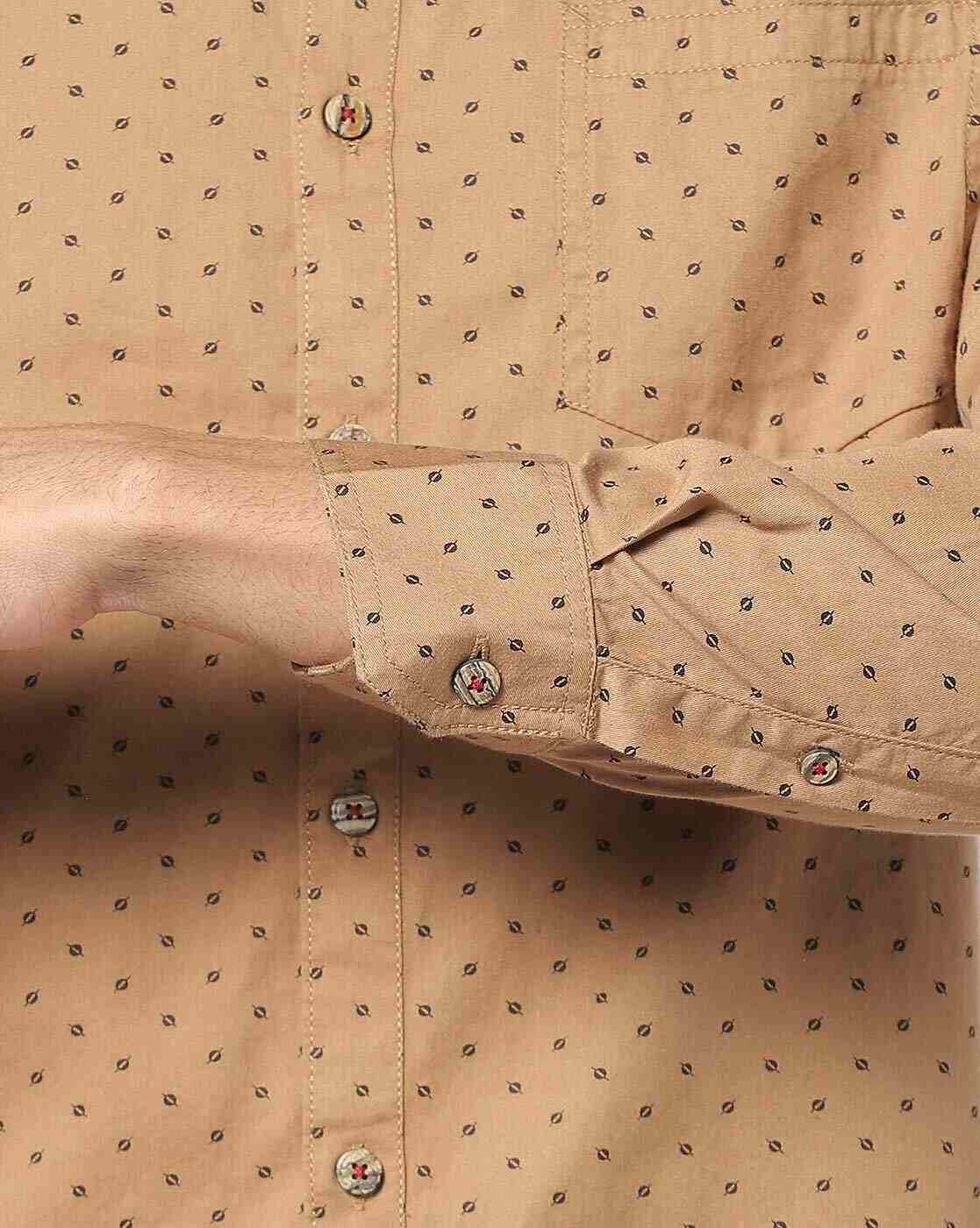 JOHN PLAYERS JEANS | Micro Print Extra Slim Fit Shirt|3