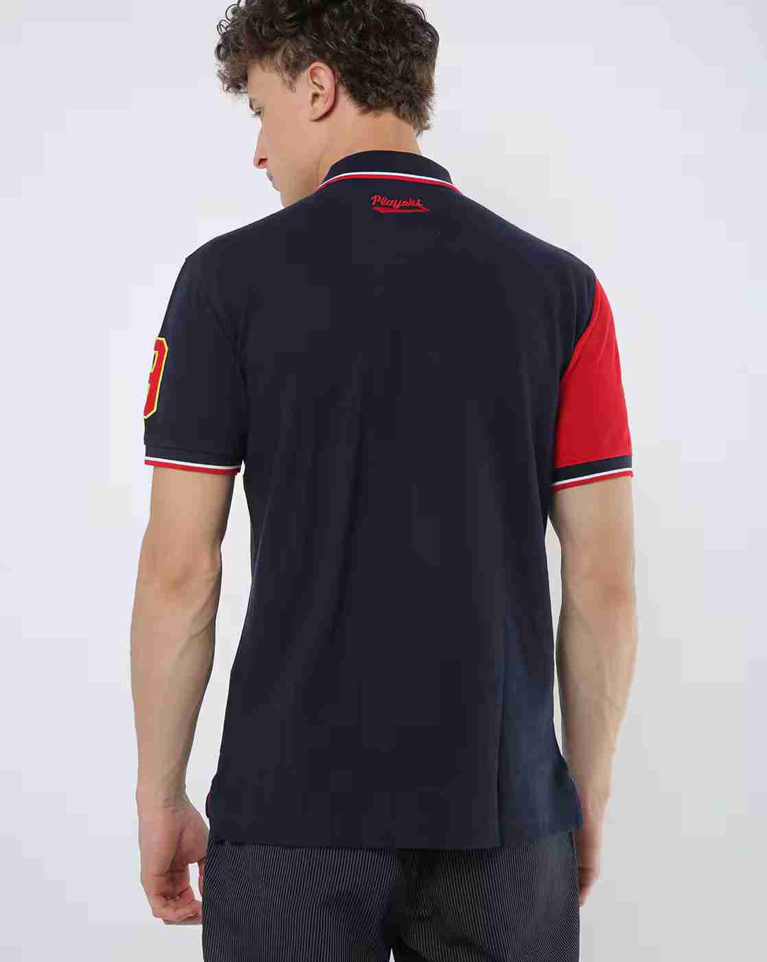 JOHN PLAYERS JEANS | Colourblock Polo T-shirt|1