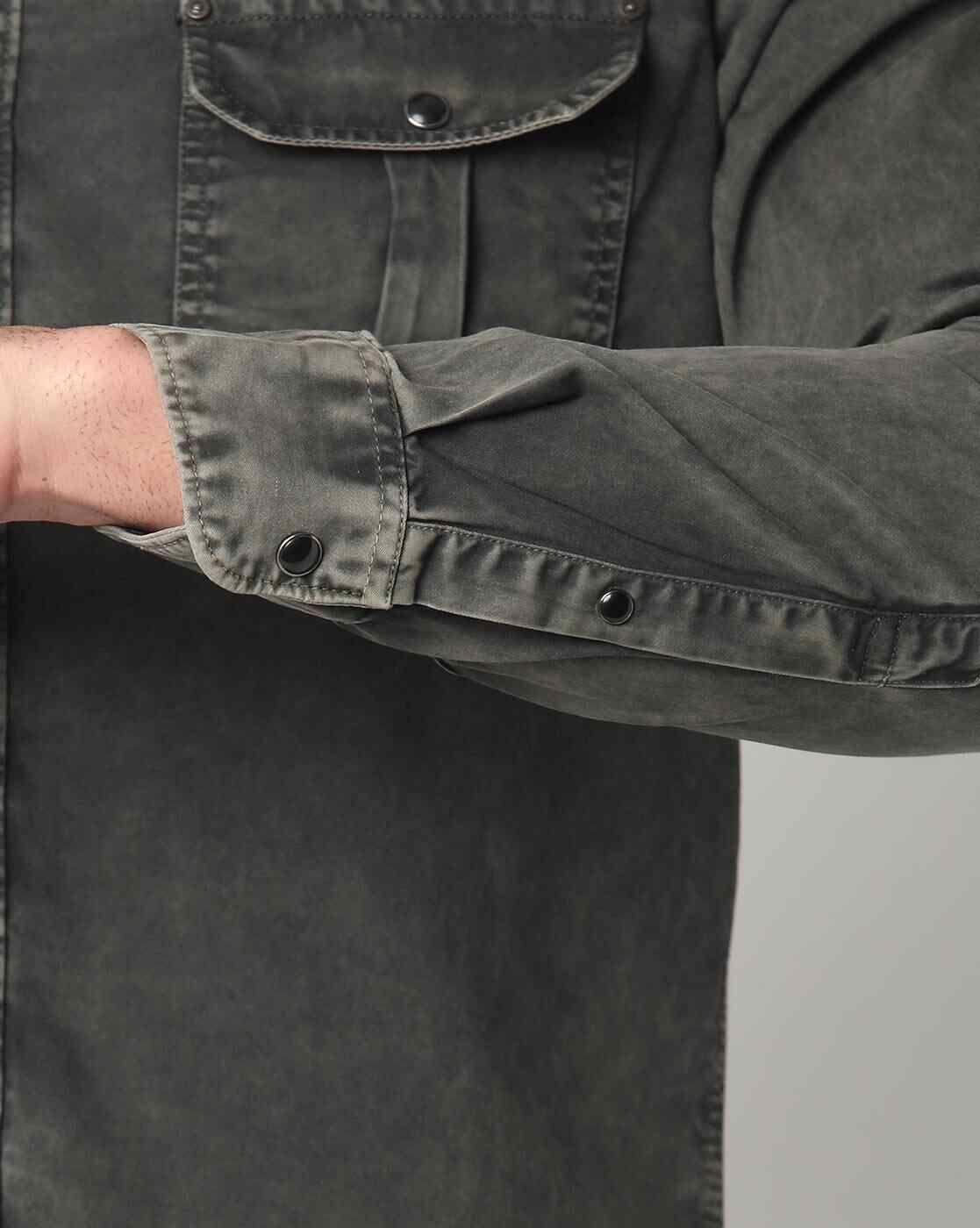 JOHN PLAYERS JEANS | Extra Slim Fit Shirt with Flap Pockets|3