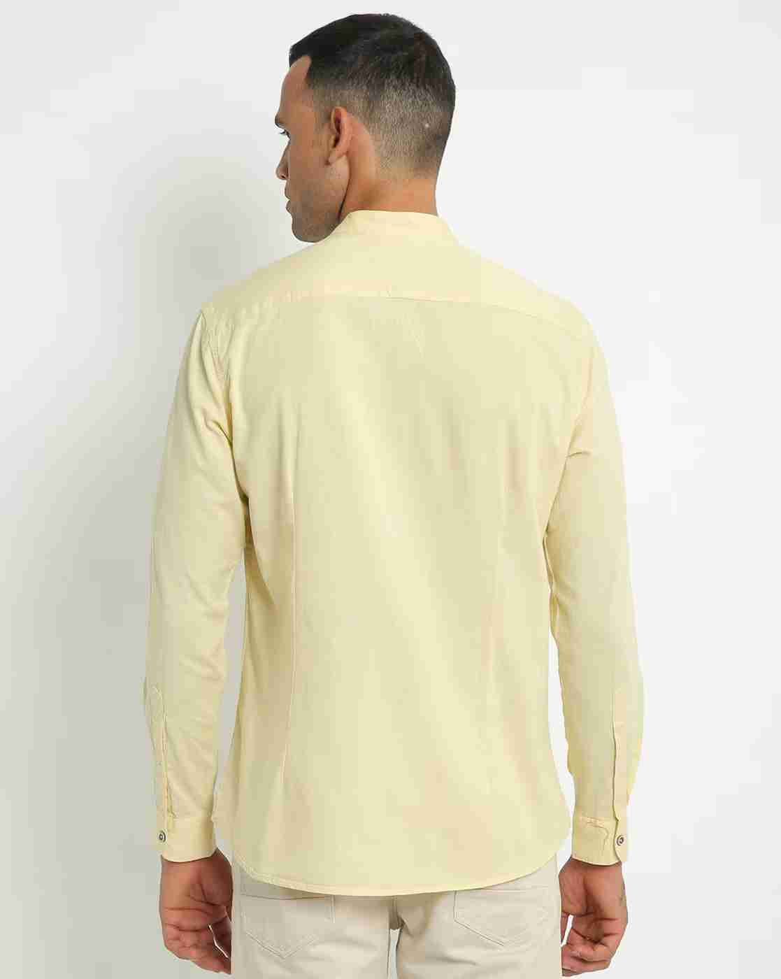 JOHN PLAYERS JEANS | Men Extra Slim Fit Shirt with Welt Pocket|1