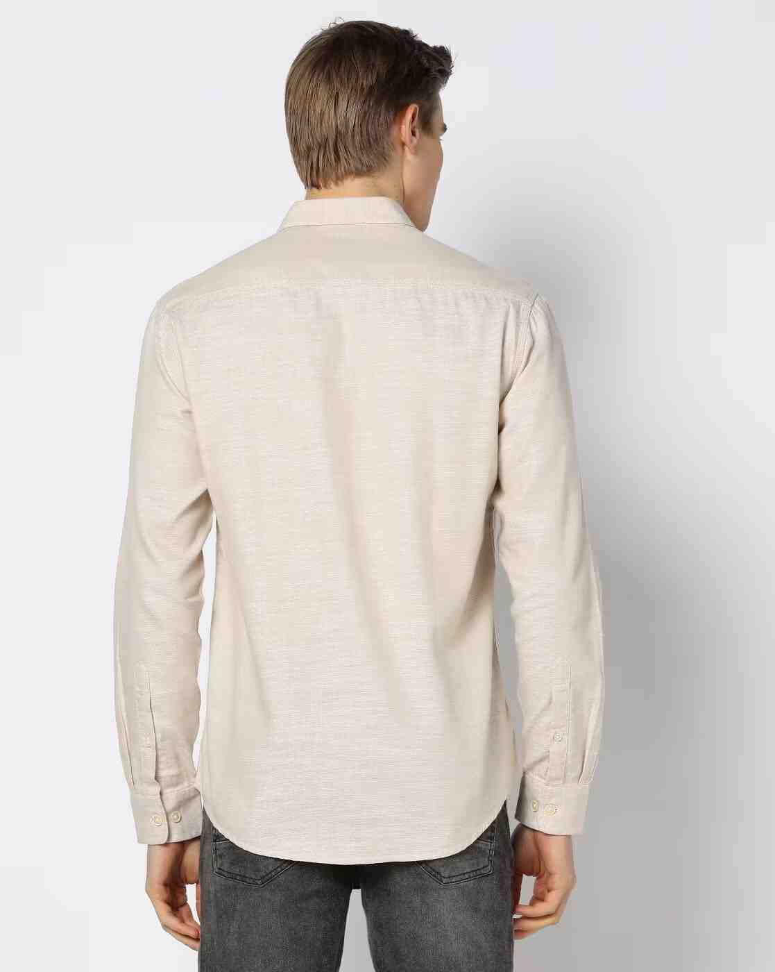 JOHN PLAYERS JEANS | Men Slim Fit Shirt|2