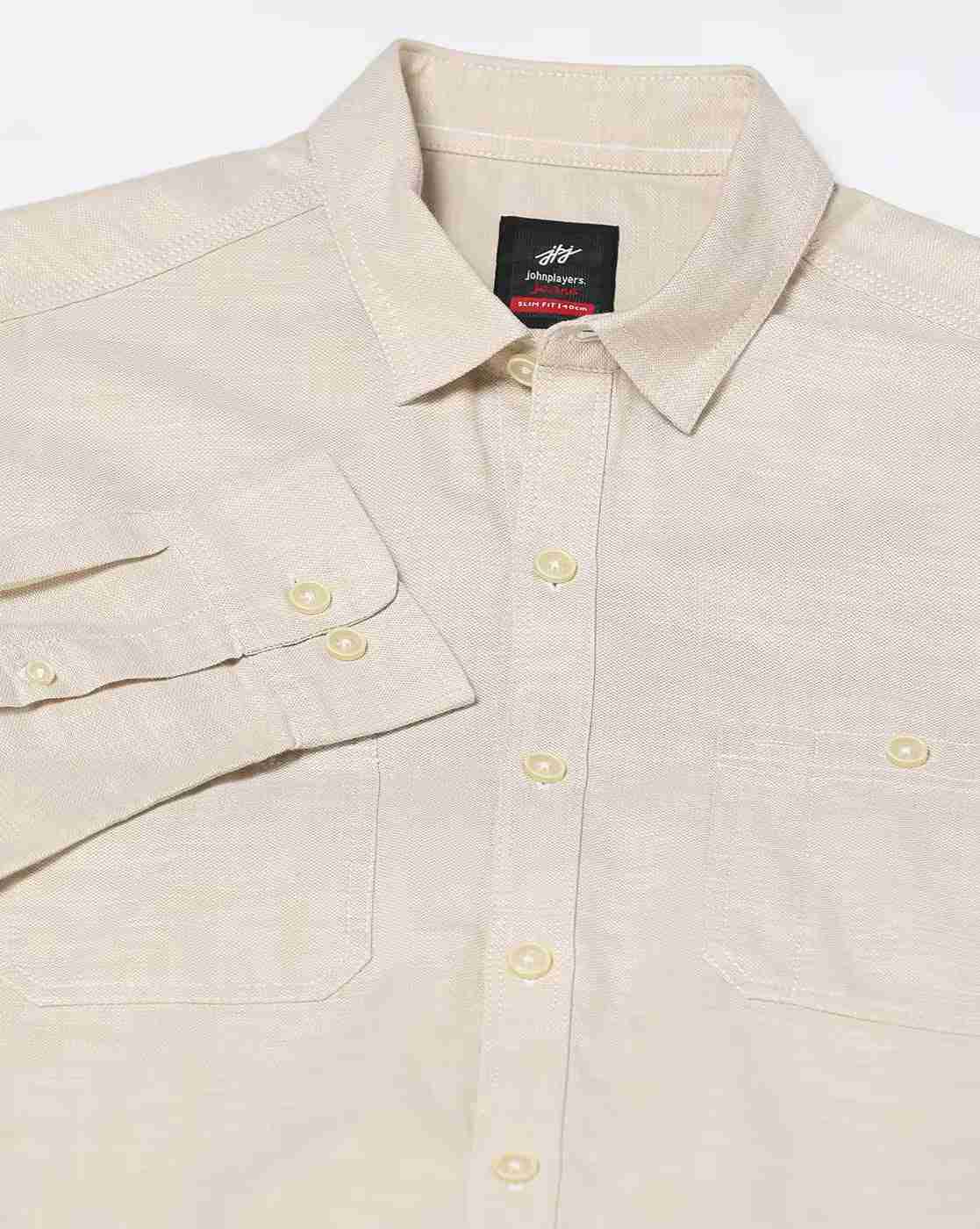 JOHN PLAYERS JEANS | Men Slim Fit Shirt|4