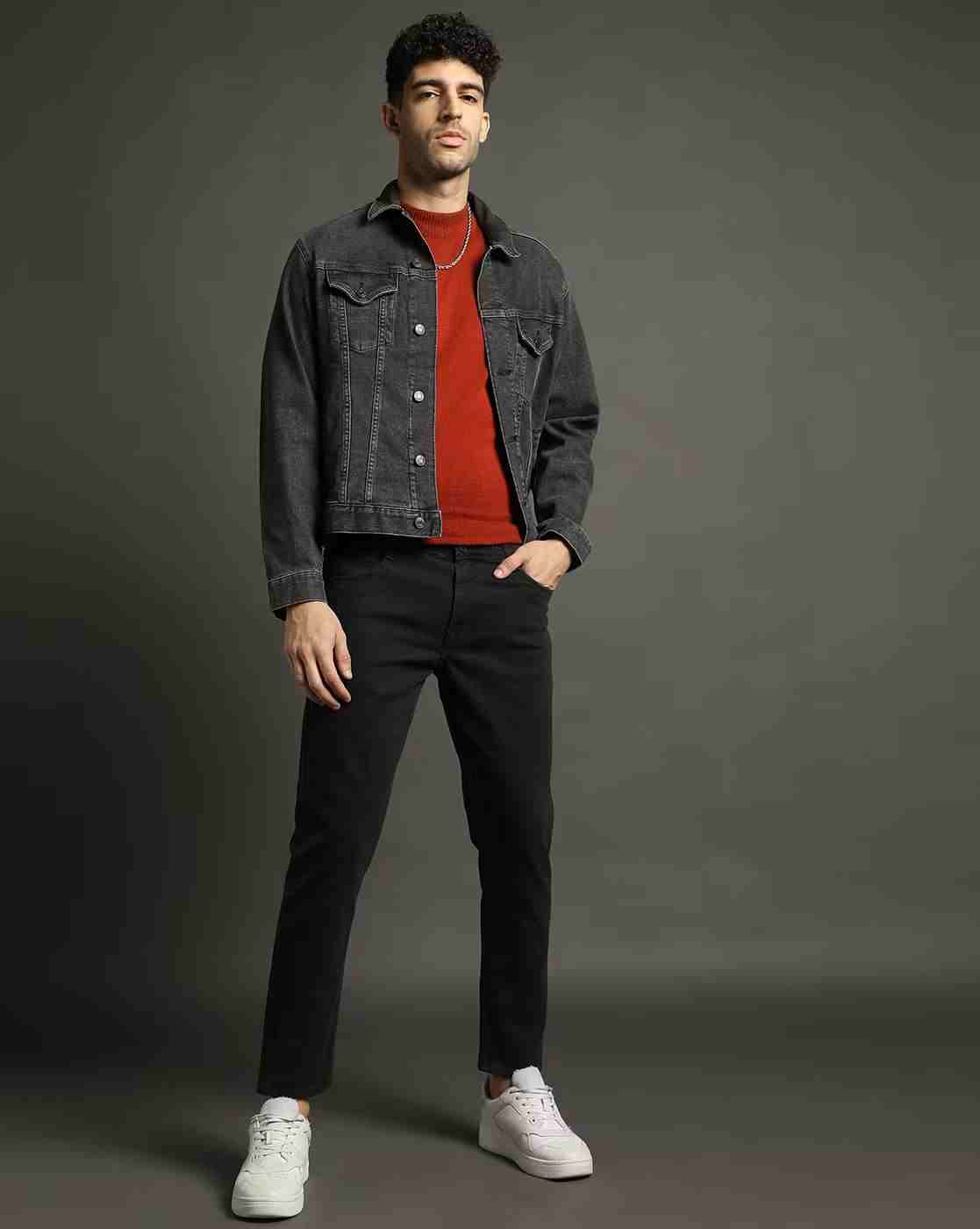 JOHN PLAYERS JEANS | Men Mid-Rise Cropped Fit Jeans|0