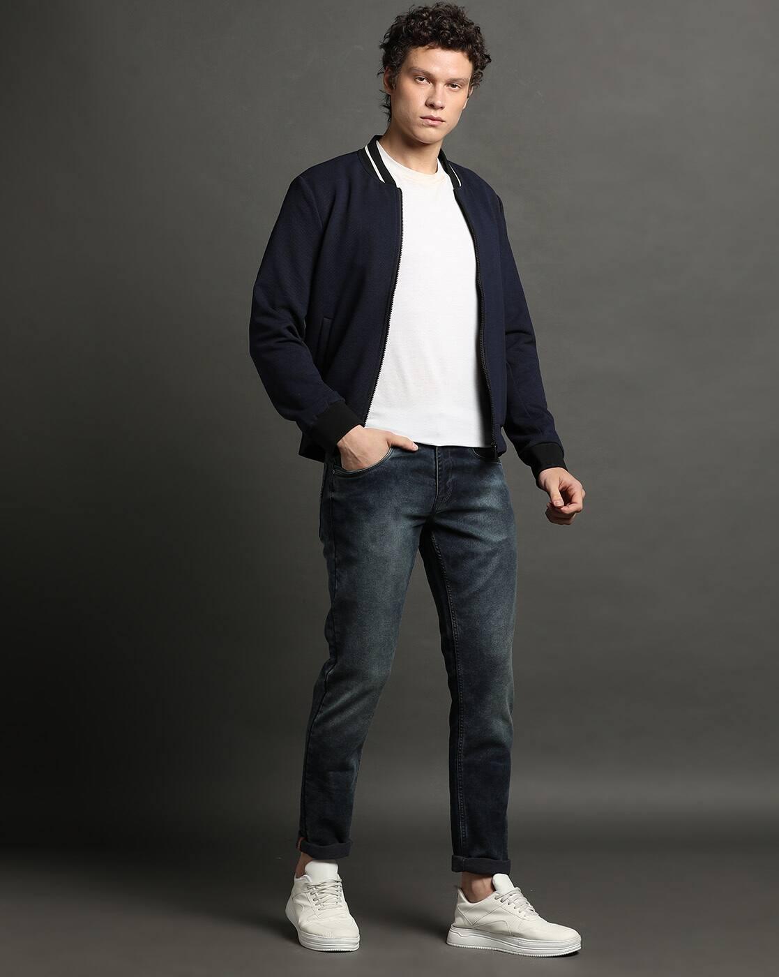 JOHN PLAYERS JEANS | Men Acid-Wash Skinny Fit Jeans|0
