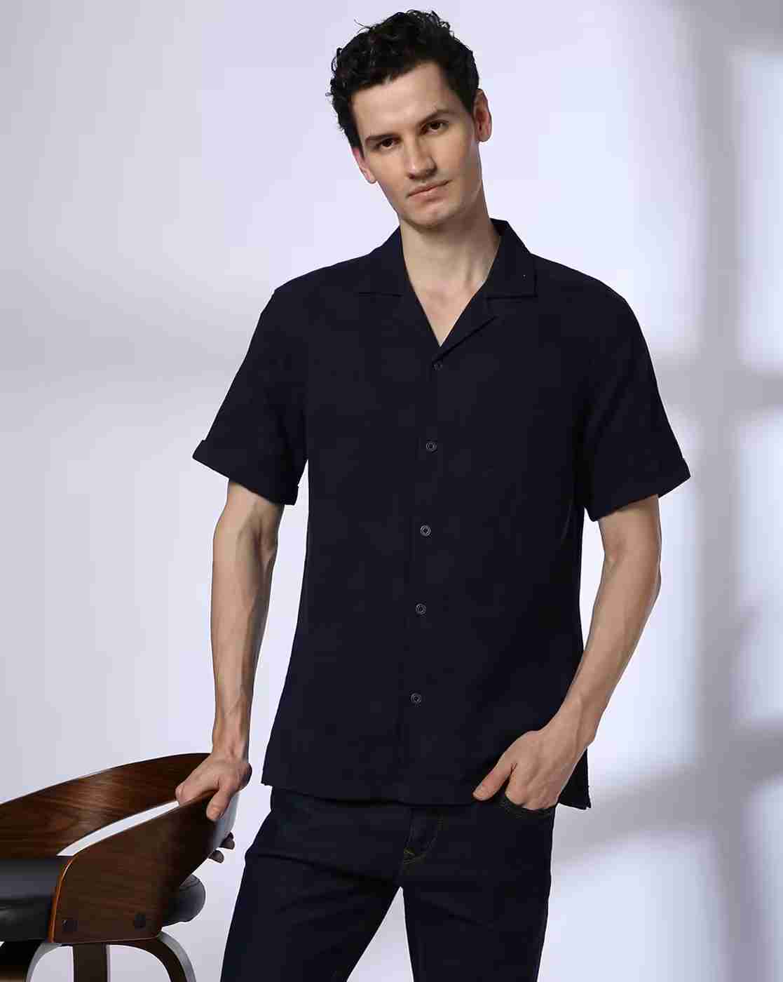 JOHN PLAYERS JEANS | Men Relaxed Fit Cotton Shirt|0