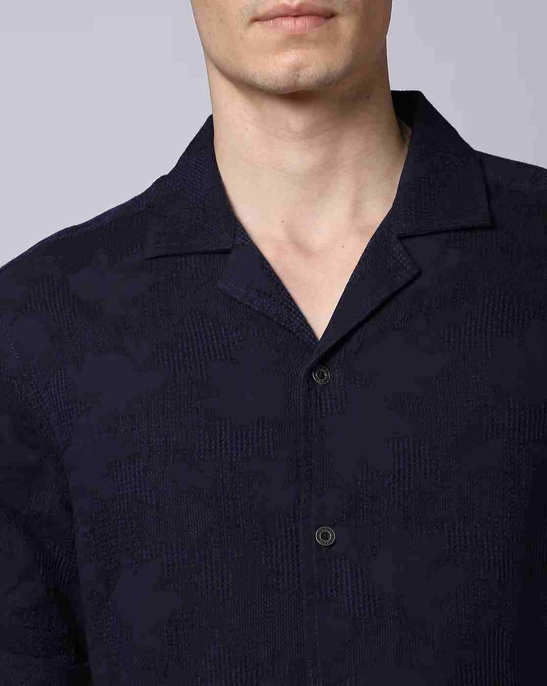 JOHN PLAYERS JEANS | Men Relaxed Fit Cotton Shirt|4