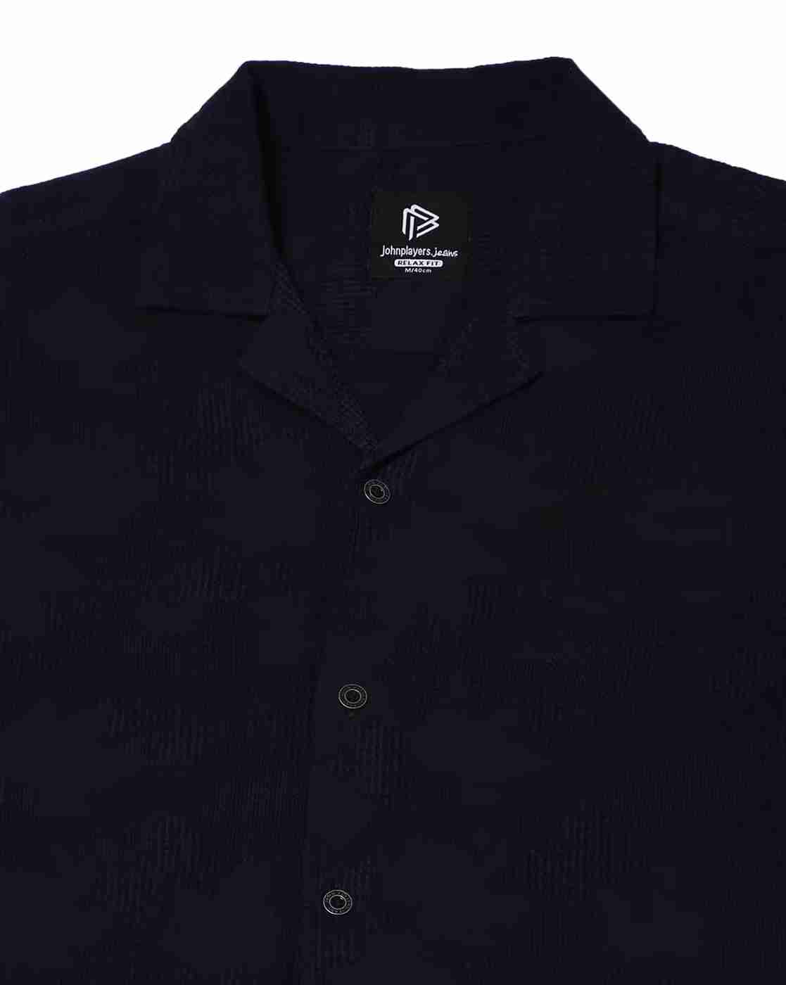 JOHN PLAYERS JEANS | Men Relaxed Fit Cotton Shirt|5