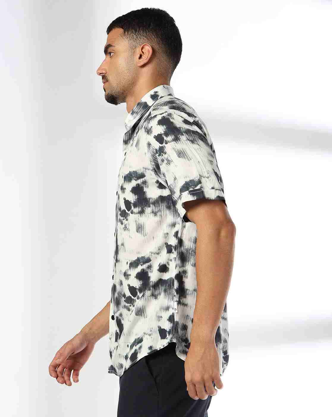 JOHN PLAYERS JEANS | Men Relaxed Fit Printed Casual Shirt|1