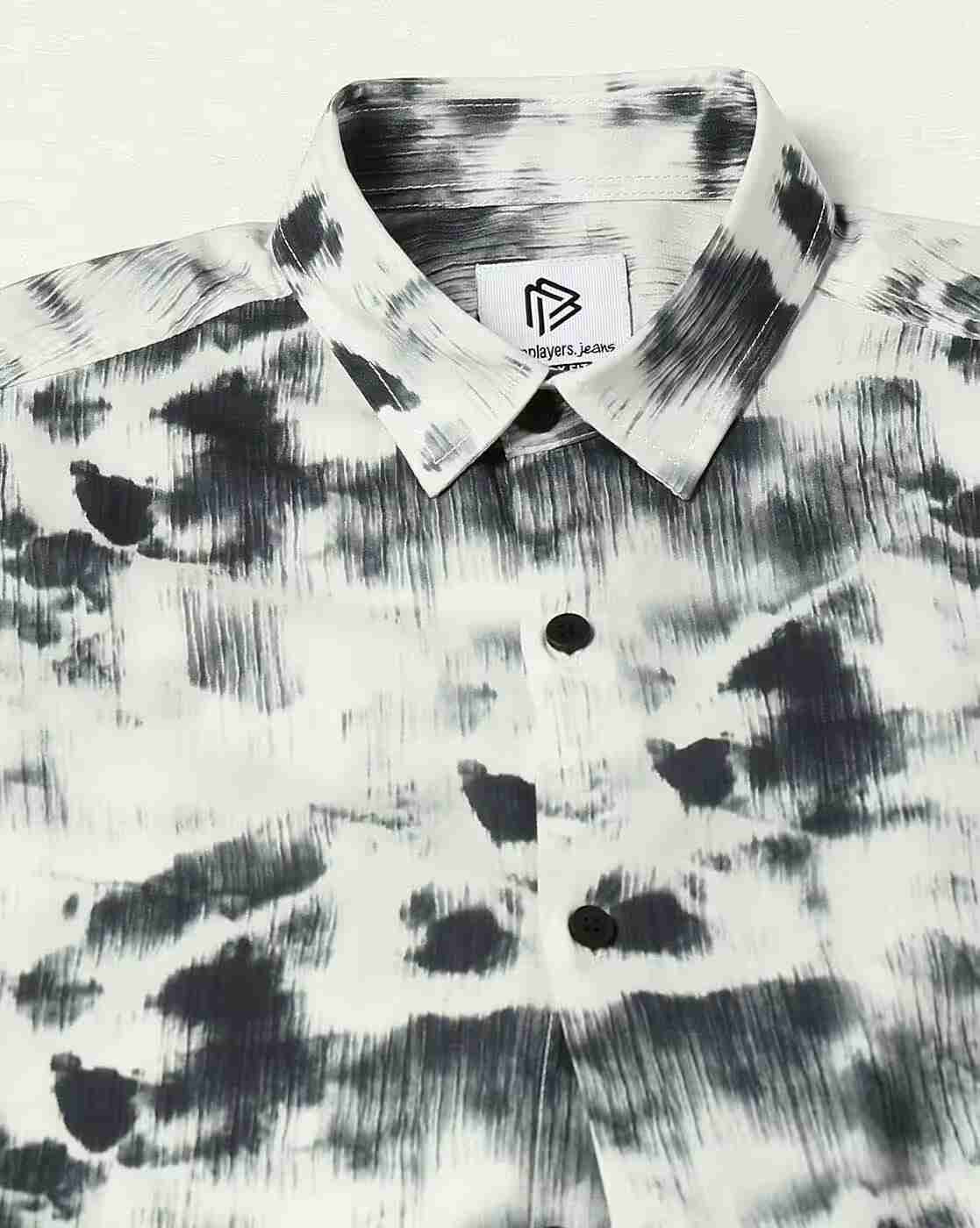 JOHN PLAYERS JEANS | Men Relaxed Fit Printed Casual Shirt|4