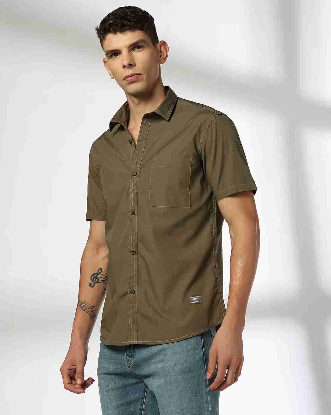 JOHN PLAYERS JEANS | Men Slim Fit Shirt|0
