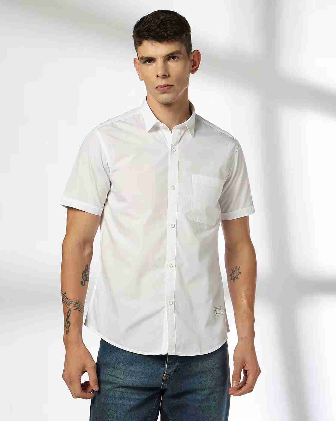 Men Slim Fit Shirt