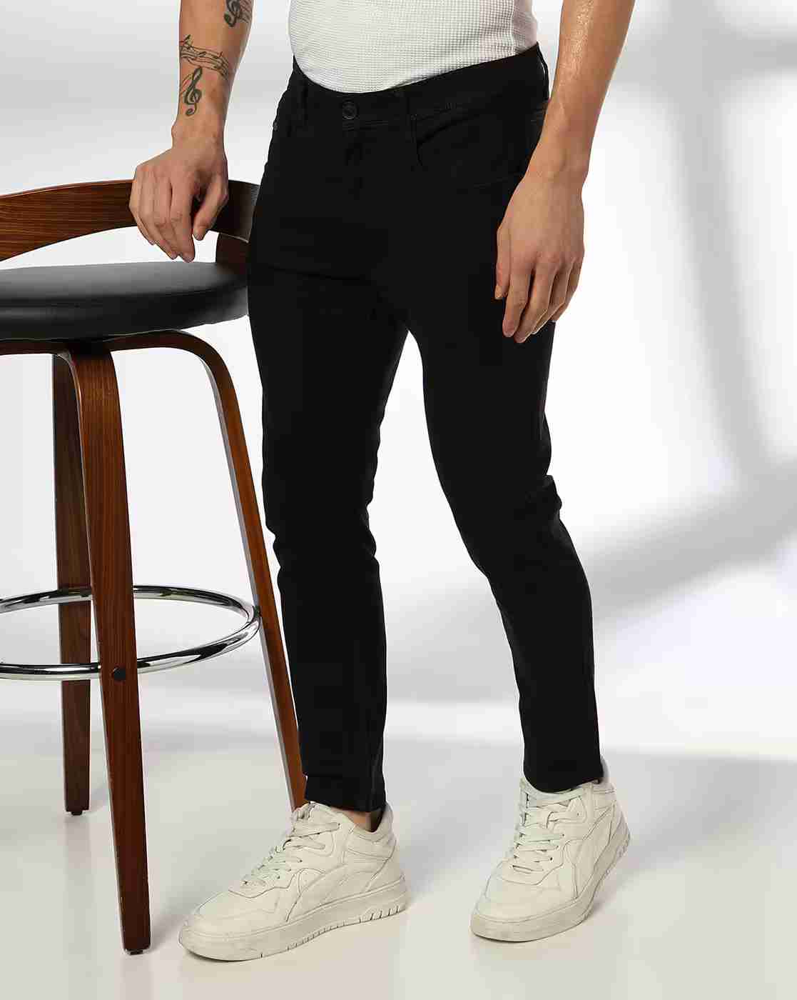 Men Mid-Rise Skinny Fit Jeans