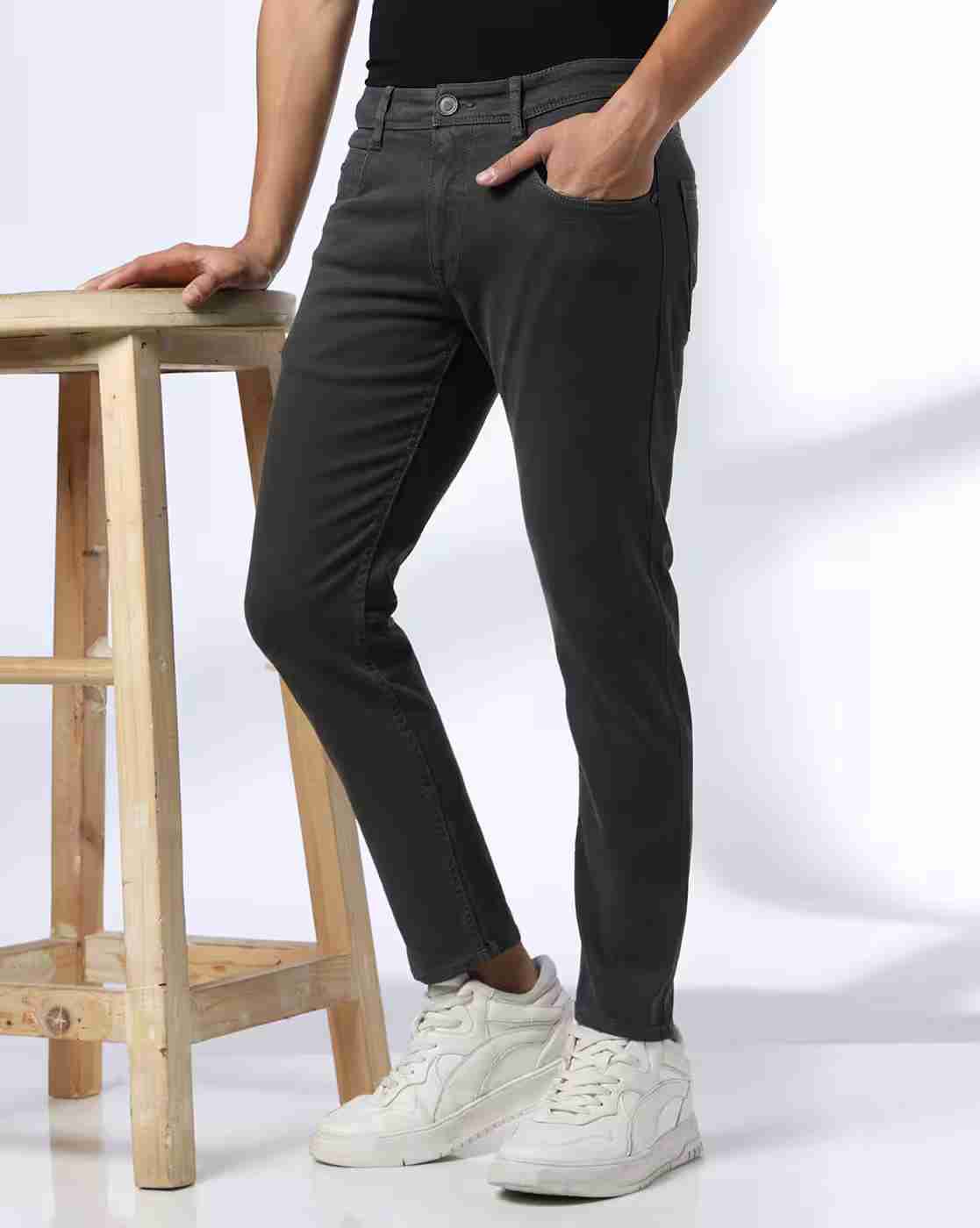 Men Mid-Rise Skinny Fit Jeans