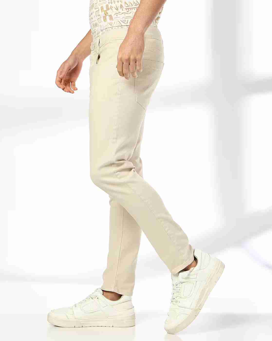 JOHN PLAYERS JEANS | Men Mid-Rise Skinny Fit Jeans|1