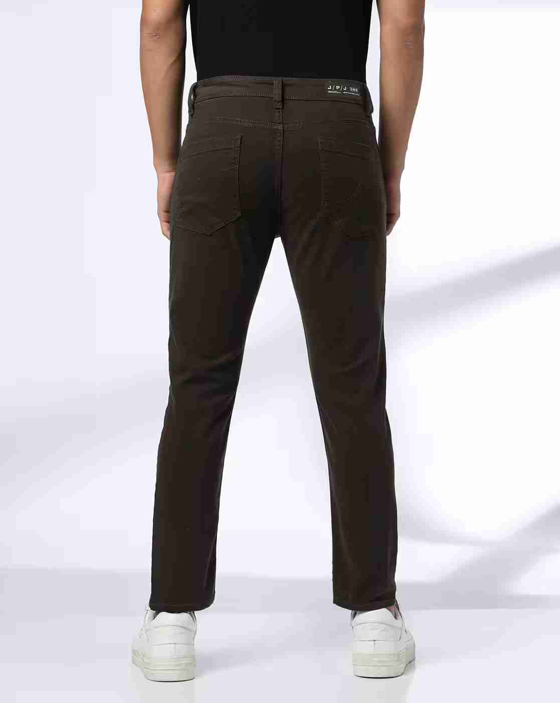 JOHN PLAYERS JEANS | Men Skinny Cropped Jeans|2