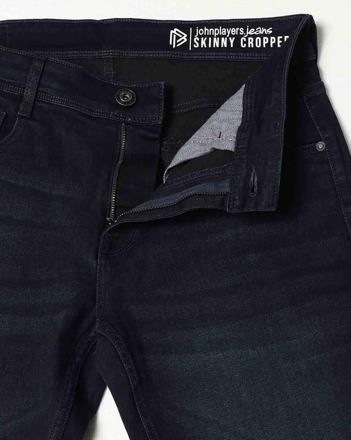 JOHN PLAYERS JEANS | Men Mid-Wash Skinny Fit Jeans|4