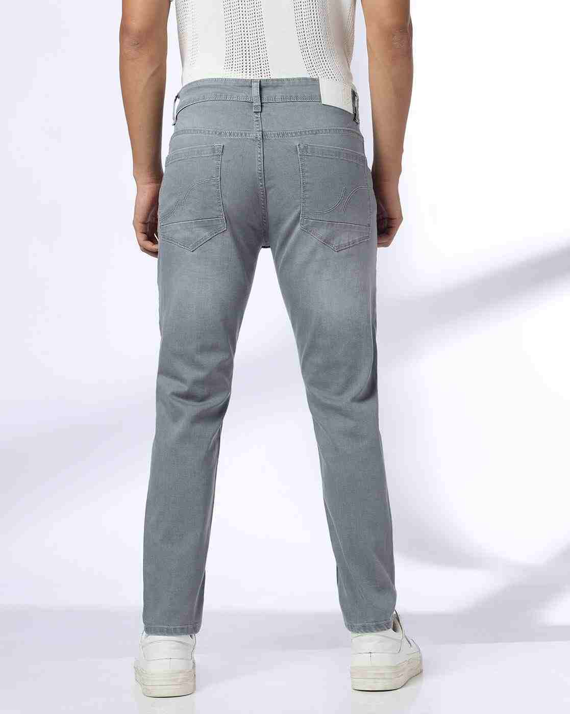 JOHN PLAYERS JEANS | Men Mid-Wash Skinny Fit Jeans|3