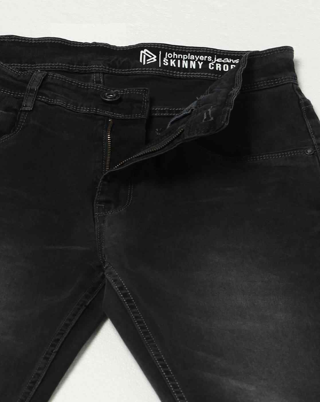 JOHN PLAYERS JEANS | Men Lightly Washed Skinny Fit Jeans|4