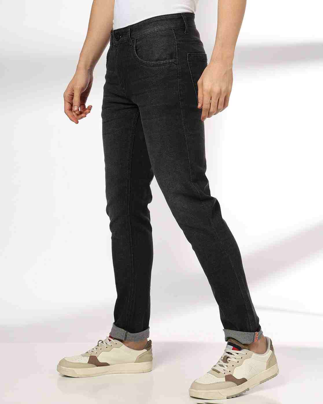 JOHN PLAYERS JEANS | Men Lightly Washed Skinny Fit Jeans|1