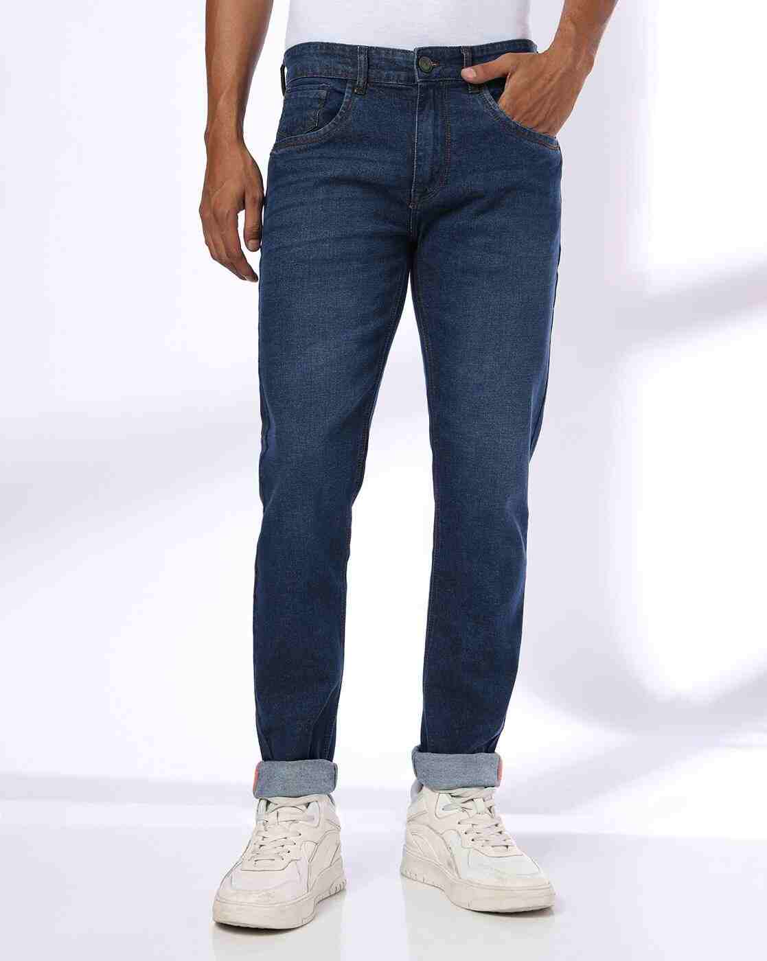JOHN PLAYERS JEANS | Men Lightly Washed Skinny Fit Jeans|0