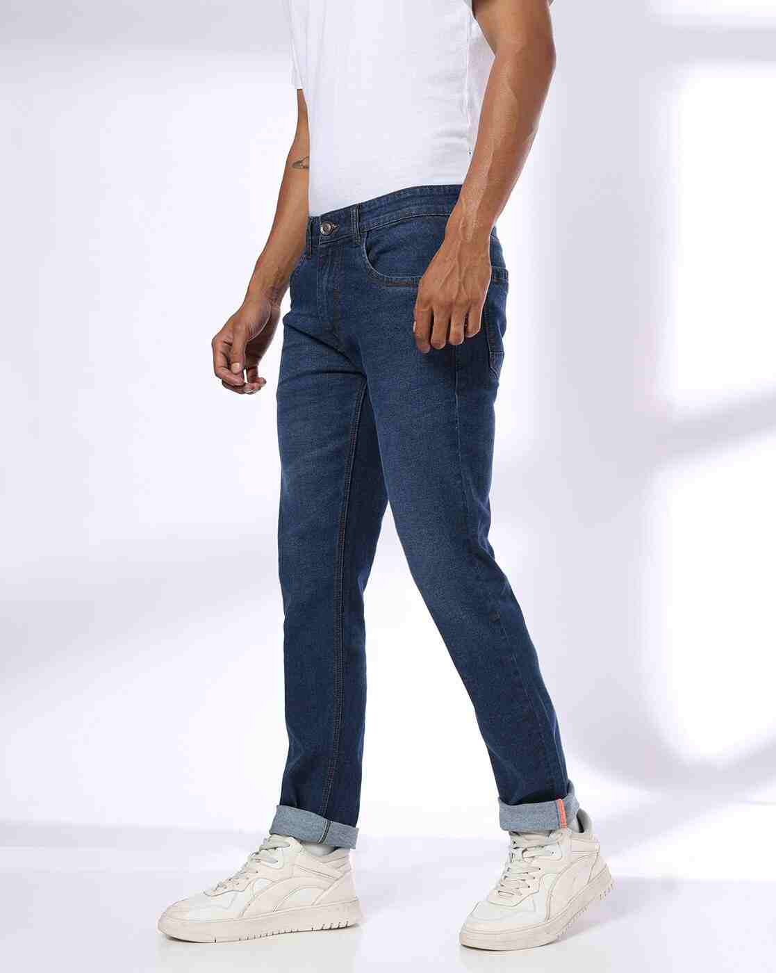 JOHN PLAYERS JEANS | Men Lightly Washed Skinny Fit Jeans|1