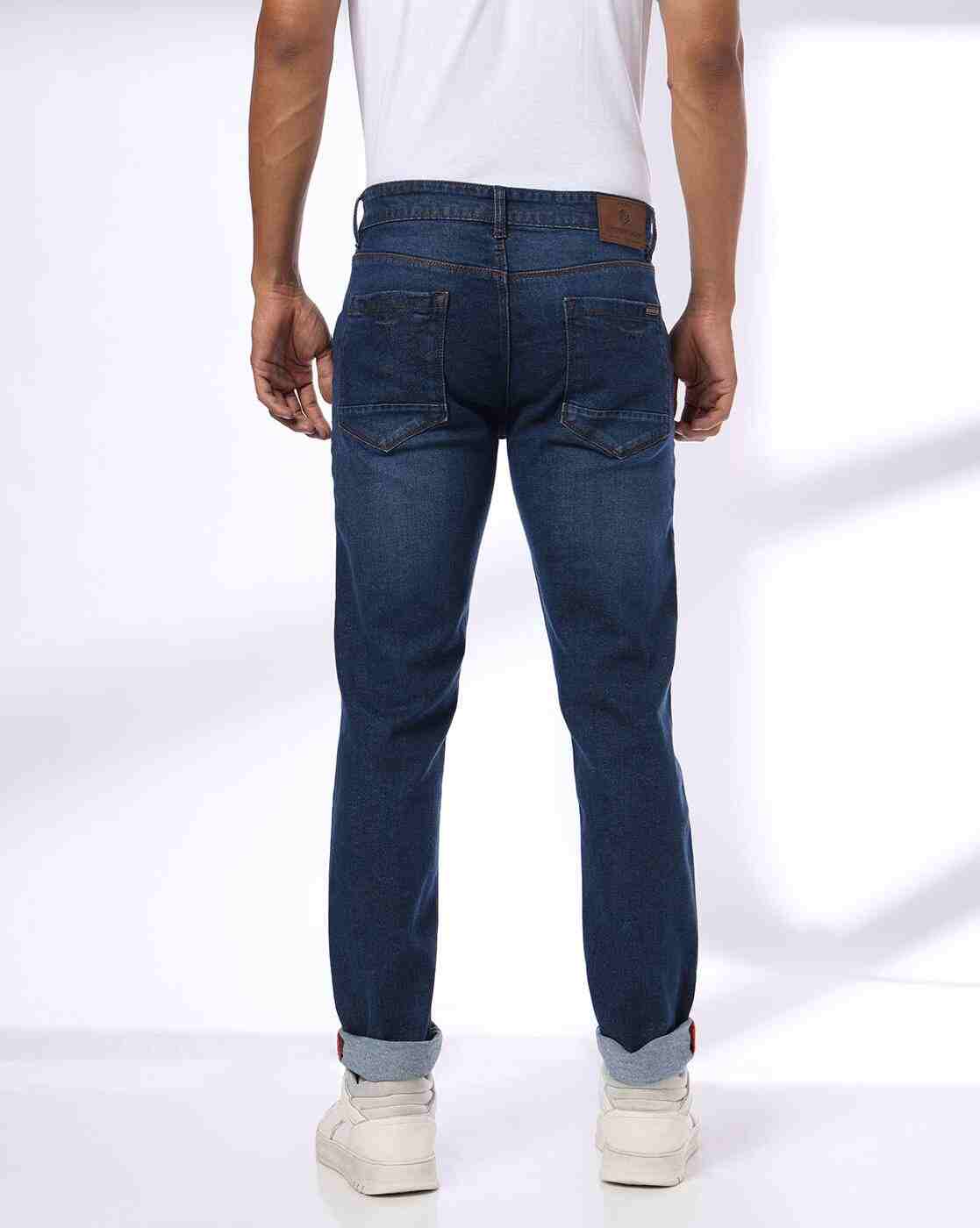 JOHN PLAYERS JEANS | Men Lightly Washed Skinny Fit Jeans|2