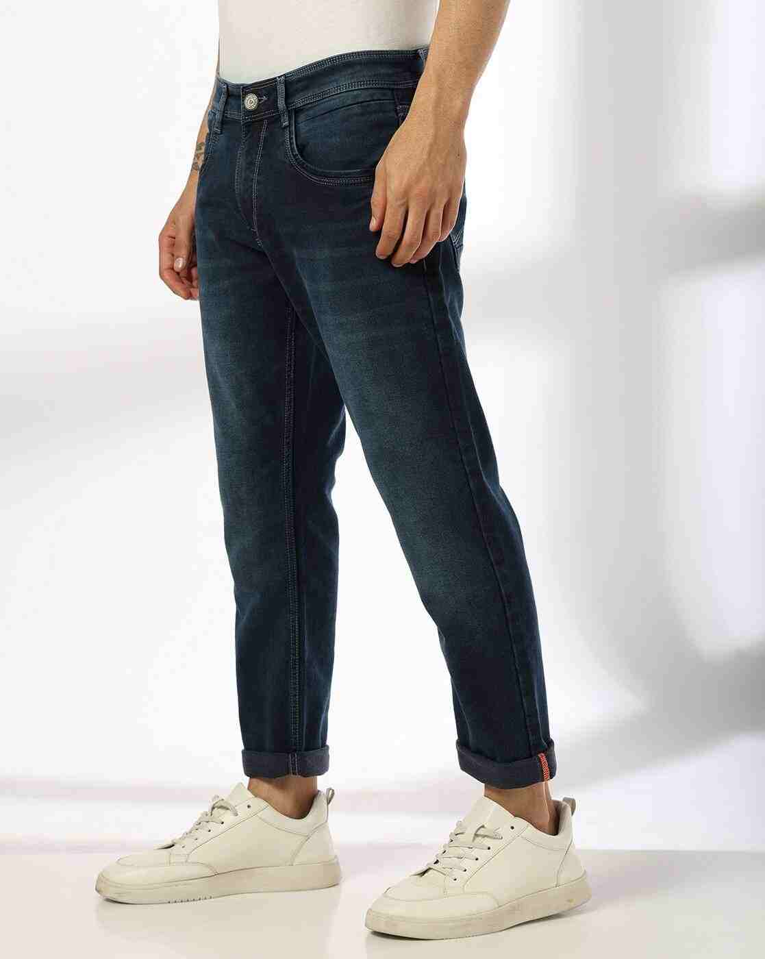 JOHN PLAYERS JEANS | Men Lightly Washed Skinny Fit Jeans|1