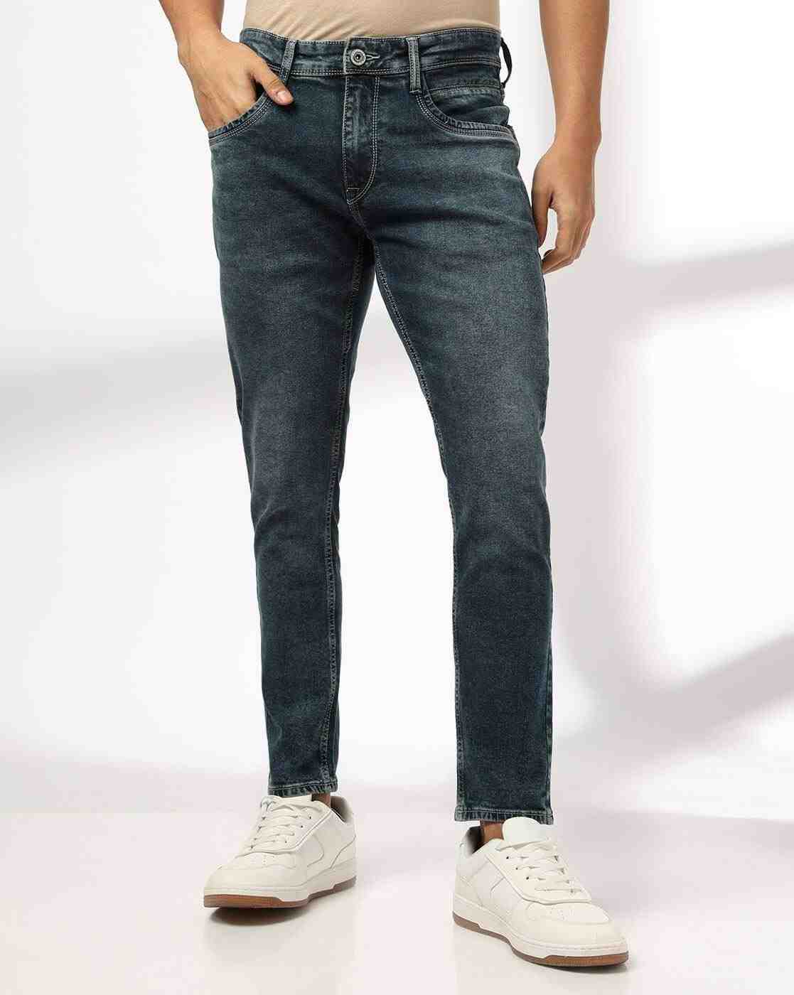 JOHN PLAYERS JEANS | Men Mid-Wash Skinny Fit Jeans|0
