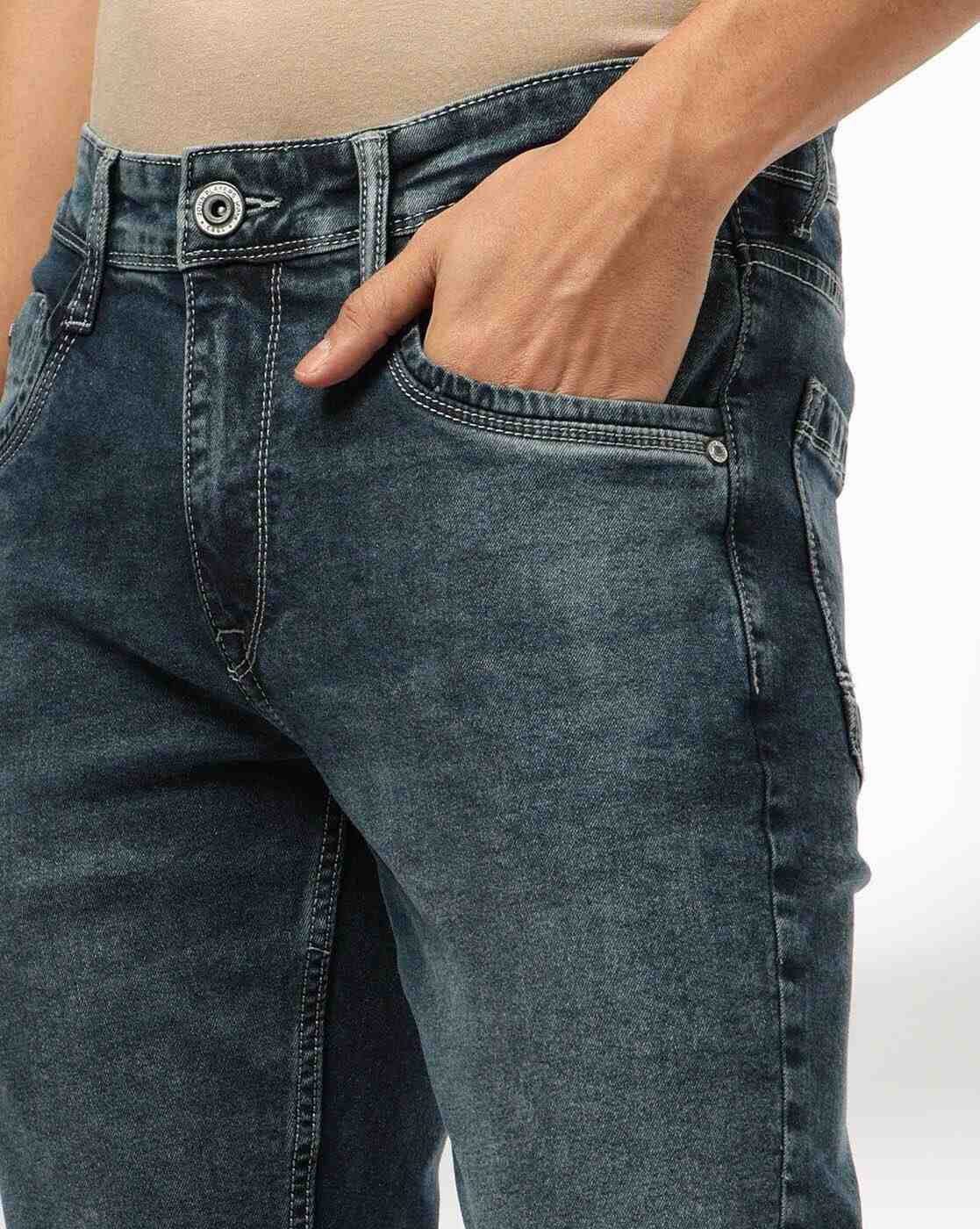 JOHN PLAYERS JEANS | Men Mid-Wash Skinny Fit Jeans|3