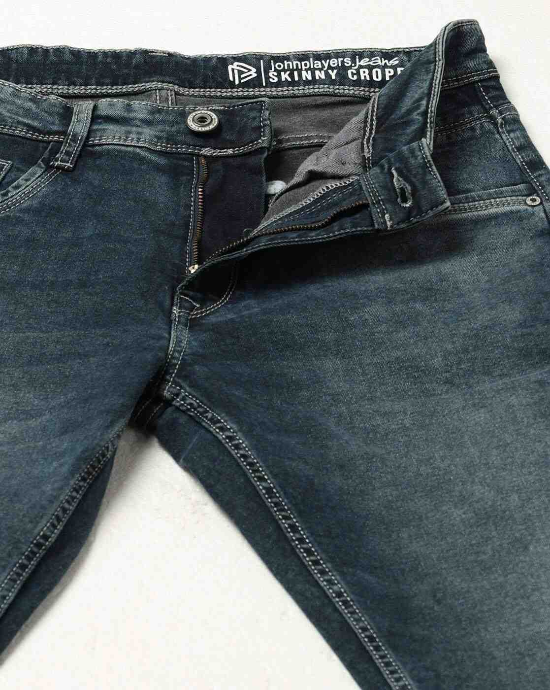 JOHN PLAYERS JEANS | Men Mid-Wash Skinny Fit Jeans|4