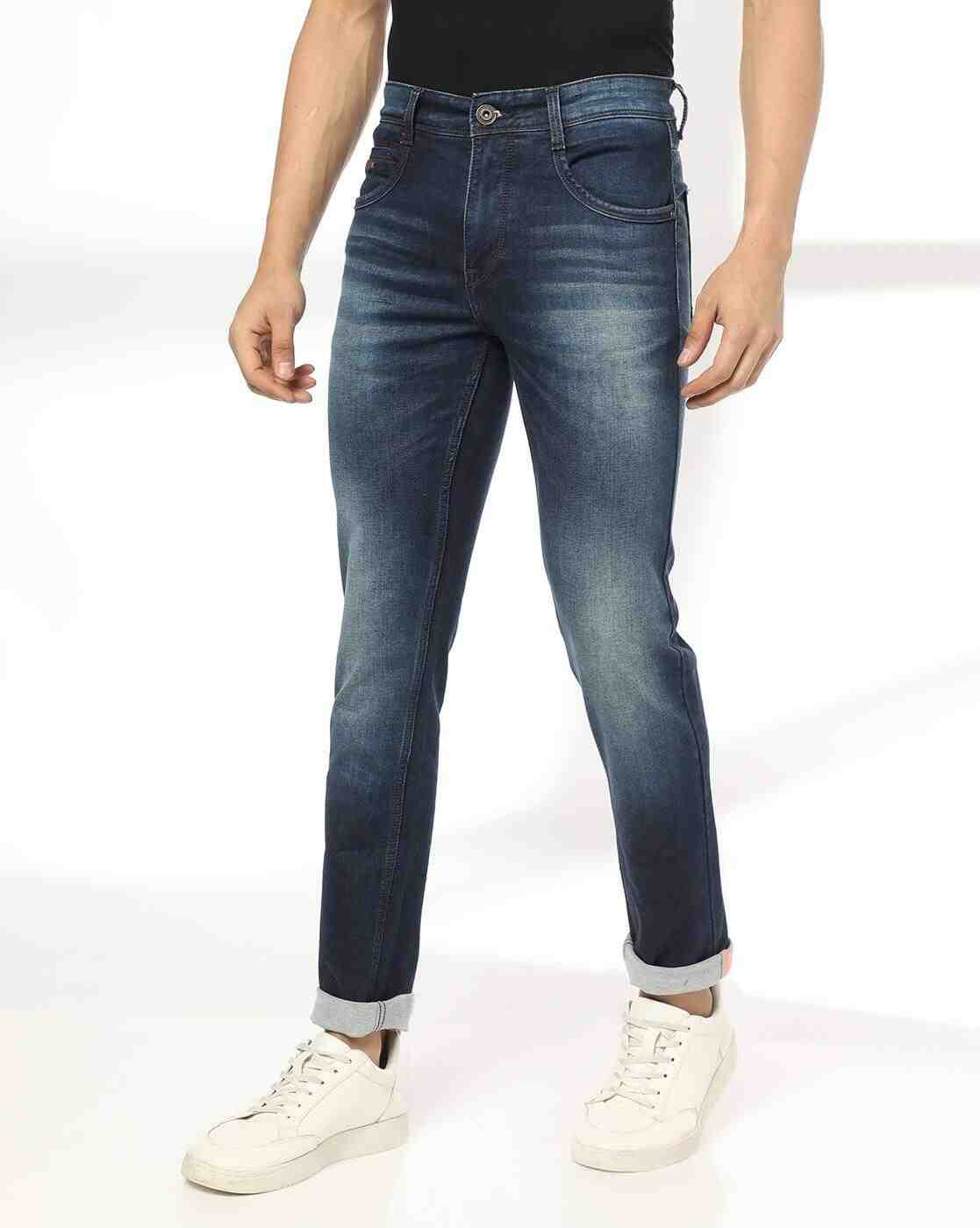 JOHN PLAYERS JEANS | Men Lightly Washed Skinny Fit Jeans|3