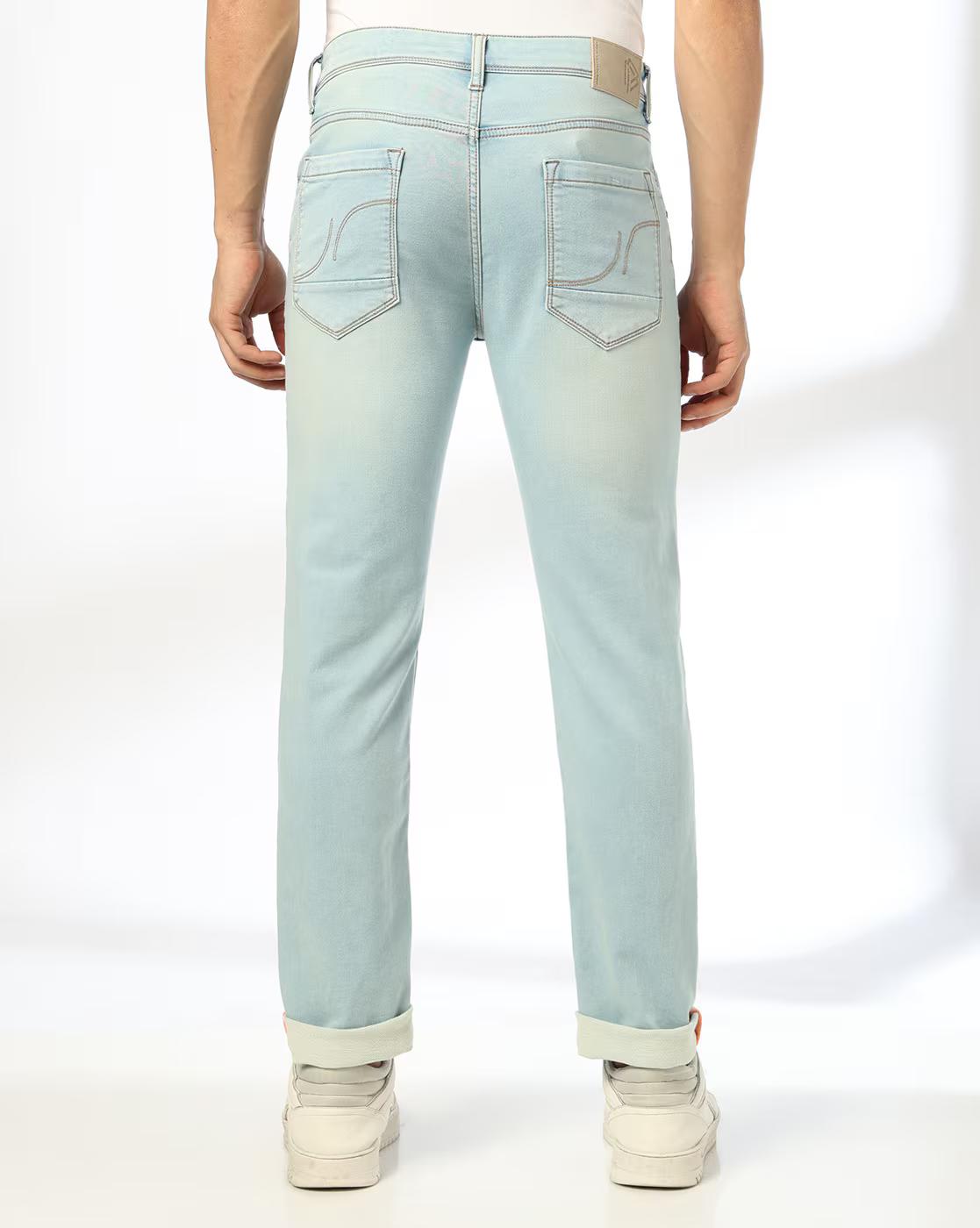 JOHN PLAYERS JEANS | Men Mid-Rise Skinny Fit Jeans|2